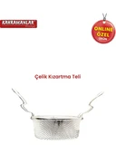 Kahramanlar Cips Chef 22 Cm Emaye Kızartma Tenceresi thumbnail 5