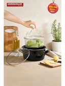 Kahramanlar Cips Chef 22 Cm Emaye Kızartma Tenceresi thumbnail 1