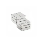 20 Adet 20x10x5 Mm Neodyum Magnet N35 Güçlü Mıknatıs Köşeli Ve Dayanıklı Nikel Kaplama - 1