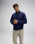 Ellesse Yarım Fermuarlı Sweat EM580-NV Navy Navy XXL thumbnail 1