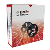 Plastim 220x60mm 220v AC Rulmanlı Aksiyel Fan - PF22060R thumbnail 1