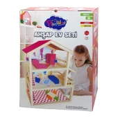 Playwood Oyuncak Ahşap Ev Seti ONY-398 thumbnail 1