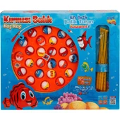 Vardem Kırmızı Balık Kaç Kaç Balık Tutma Oyun Seti 28 Parça - 1