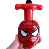 Avengers Oyuncak Spiderman Işıklı Müzikli Topaç Çek Bırak At Dönence Topaç - 1