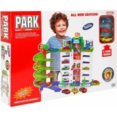 Toysan Oyuncak Asansörlü Garaj Seti Toy-41, 3'lü Arabalı Garaj Seti thumbnail 2