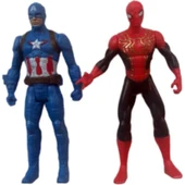 Bvm Oyuncak 5'li Avengers Yenilmezler Süper Kahraman Aksesuarlı Işıklı Figürler - 3