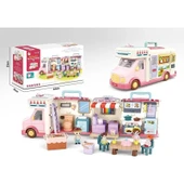 Vardem Sesli Aksesuarlı Açılıp-Katlanabilir Karavan Ev 3+ Yaş İçin Eğlenceli Oyun Seti - 1