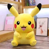 Takara Tomy Pikachu Orjinal 30CM Pokemon Peluş Oyuncak Figür - 1