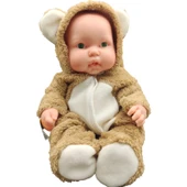 Erpa Oyuncak Ayı Kostümlü Masal Anlatan Tombul Bebek Kahverengi 662294 - 5