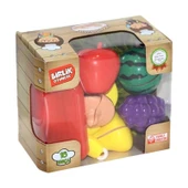 Birlik Oyuncak 16 Parça Oyuncak Meyve Sebze Kesme Seti - 5