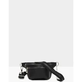 Zennur Kadın Siyah Deri Askılı Zincirli Bel Çantası thumbnail 4