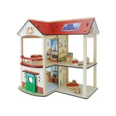 Playwood Oyuncak Ahşap Ev Seti ONY-398 thumbnail 2