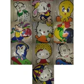 Asya Oyuncak Çocuk Odası 10'lu Duvar Çıkartmaları - 1