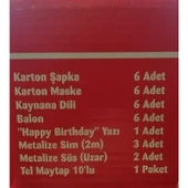 Vatan Happybırtday Uzay Parti Seti - 1