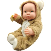 Erpa Oyuncak Ayı Kostümlü Masal Anlatan Tombul Bebek Kahverengi 662294 - 4