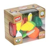 Birlik Oyuncak 16 Parça Oyuncak Meyve Sebze Kesme Seti - 4