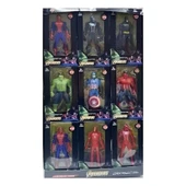 Asya Oyuncak Deposu Süper Kahramanlar Savaşçı Karakterler 9lu Seri Stand - 1