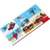 Güçlü Toys LEGO Tipi Resimli Puzzle 67 Parça Kış - 1