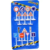 Kızılkaya oyuncak Kızılkaya Trafik Işaretleri Seti 2-4 Yaş Çocuklar İçin Eğlenceli Oyuncak Araba - 1