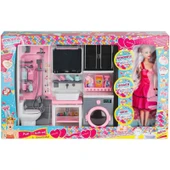 Oydaş Oyuncak OYD-02393 Bebek ile Banyo Seti Oyun Zamanı -Oydaş Oyuncak - 2