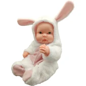 Erpa Oyuncak Tavşan Kostümlü Masal Anlatan Tombul Bebek Beyaz 662300 - 5