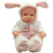 Erpa Oyuncak Tavşan Kostümlü Masal Anlatan Tombul Bebek Beyaz 662300 - 3