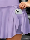 MDB Kadın Yüksek Bel Cepli Sandy Short Etek thumbnail 3