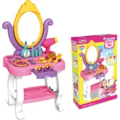 Dede Candy & Ken Prenses Güzellik Masası Renkli Aksesuarlarla 15 Parça Çocuklar İçin - 1