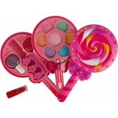 Pretty Pinky Sunman Lolipop Şekilli 2 Katlı Makyaj Güzellik Seti thumbnail 2