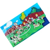 Güçlü Toys LEGO Tipi Resimli Puzzle 67 Parça Futbol - 1