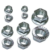 Flanşlı Somun Metrik 4mm 10 Adet Pullu Somun thumbnail 3