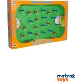 Akçiçek Oyuncak Akçiçek Masaüstü Parmak Futbol Oyunu Futbol Temalı Yaylı Mekanizma Çok Oyunculu Strateji ve Zeka Geliştirici - 2