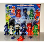 Pj Masks -Pj Masks 6lı Pjamaskeliler Figür-Kutulu Set - 1