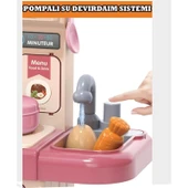 Kayyum Buharlı Mutfak Seti 3 Yaş Üstü Kız Çocuklar İçin Gerçekçi Pişirme Deneyimi - 5