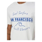 Bisiklet Yaka Baskılı Erkek T-Shirt thumbnail 3