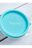 mycey Kapaklı Mama Tabağı - Yeşil - 1