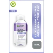Garnier Çift Fazlı Göz Makyaj Temizleyicisi 2 Etki 1 Arada 125ML thumbnail 1