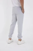 MDB Unisex Kışlık Üç İplik astikli Eşofman Pantolon  Gri thumbnail 3