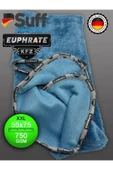 EUPHRATE KFZ Alman Üretim Mikrofiber Euphrate Tank Bezi 75x55 Renk Seçenekleri: (GRİ-BEJ-YEŞİL-MAVİ) ( 1 Adet ) - 1