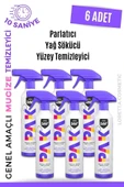 Selsil Pak 6 Lı 500 Ml Mucize Köpük Temizleyici Sprey Yağ Sökücü Yüzey Temizleyici Parlatıcı - 1