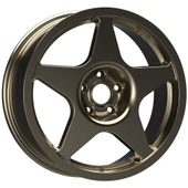 EMR-DY1327-19 7.0x17" -4x108 ET25 65.1 Glossy Bronze Jant (4 Adet) - 1