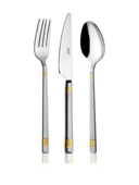 Avcı AVC763 Duru Gold Detaylı Çatal Bıçak Kaşık Takımı 36 Parça thumbnail 1