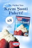 Dr. Oetker Krem Şanti 72 gr x 8 Adet (Yeni) - 1
