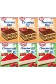 Dr. Oetker 3 Adet Cheesecake Yap 222 Gr+ 3 Adet Tiramisu Yap 127 Gr - 1