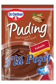 Dr. Oetker Puding Kakaolu 3'lü Poşet 441 gr - 1