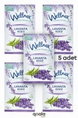 Wellnax ( 5 ADET ) LAVANTA KESESİ | Dolap Ve Çekmece Kokusu | Rutubet Önleyici Kese, Askılı Dolap Kokusu - 1
