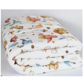 Uysal Desenli Silikonlu Bebek Yorgan 95x145 cm - 1