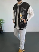 MDB Erkek Oversize Kolej Ceket  iyah thumbnail 1