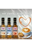 Kentcafe Boringer Kahve Şurubu Vanilya/Fındıklı/Karamel 3x355 Ml - 1