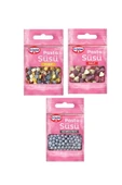 Dr. Oetker Pasta Süsü 10 gr x 3 Gümüş Inci Yıldız Kalp - 1